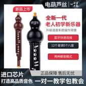 包邮 电吹管电子笛乐器大全40种音色 新品 华夏之韵电子葫芦丝乐器