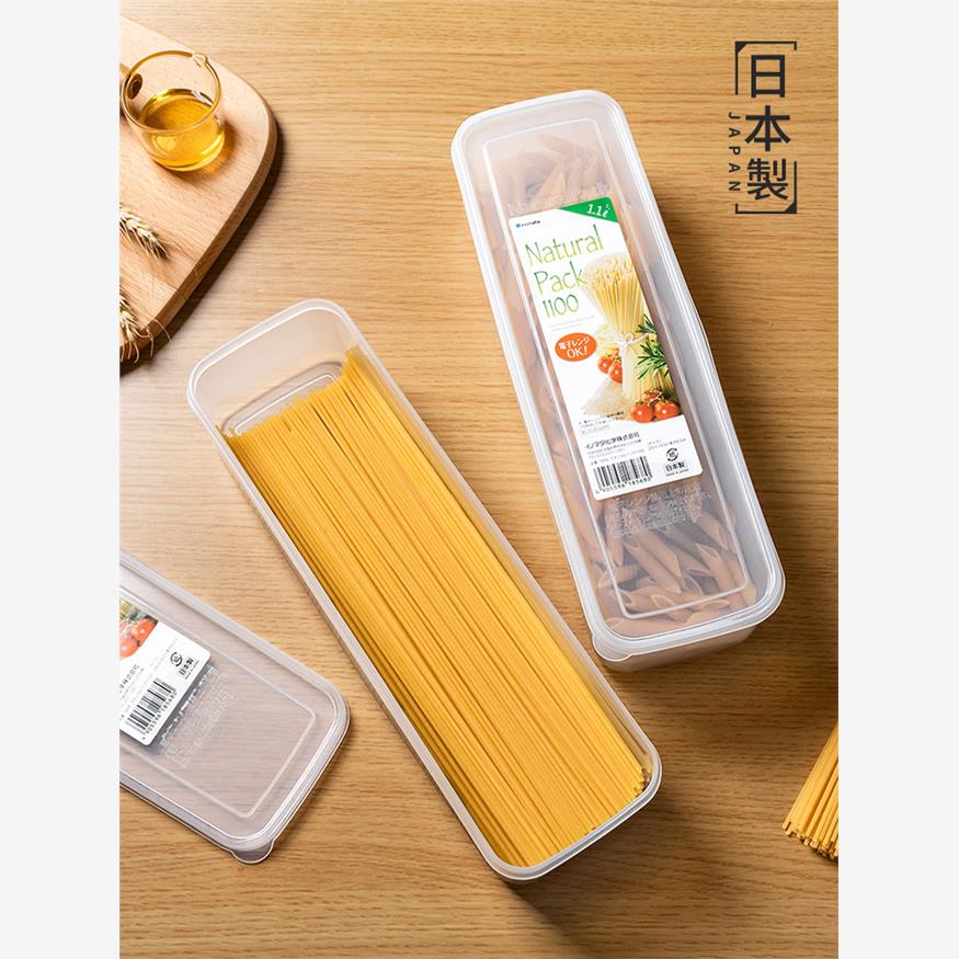 日本进口面条收纳盒食品