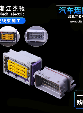 国产211PC249S8005油改电脑板ECU24线连接器DJ7241-1.5/2.8-10-21