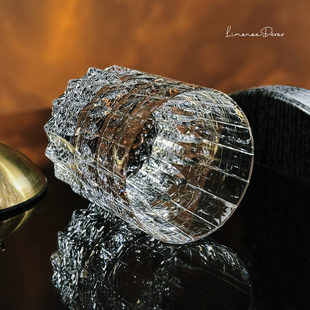 【节日礼物】威士忌杯江户切子无铅K9水晶杯高端洋酒杯送礼礼盒装