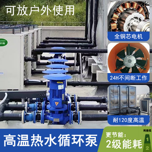空调暖通管道增压水泵 ISG IRG立式 管道离心泵 锅炉冷热水循环泵