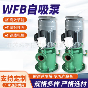 不锈钢排污自吸泵污水泵 50WFB A自吸泵 不锈钢耐腐蚀立式 自吸泵