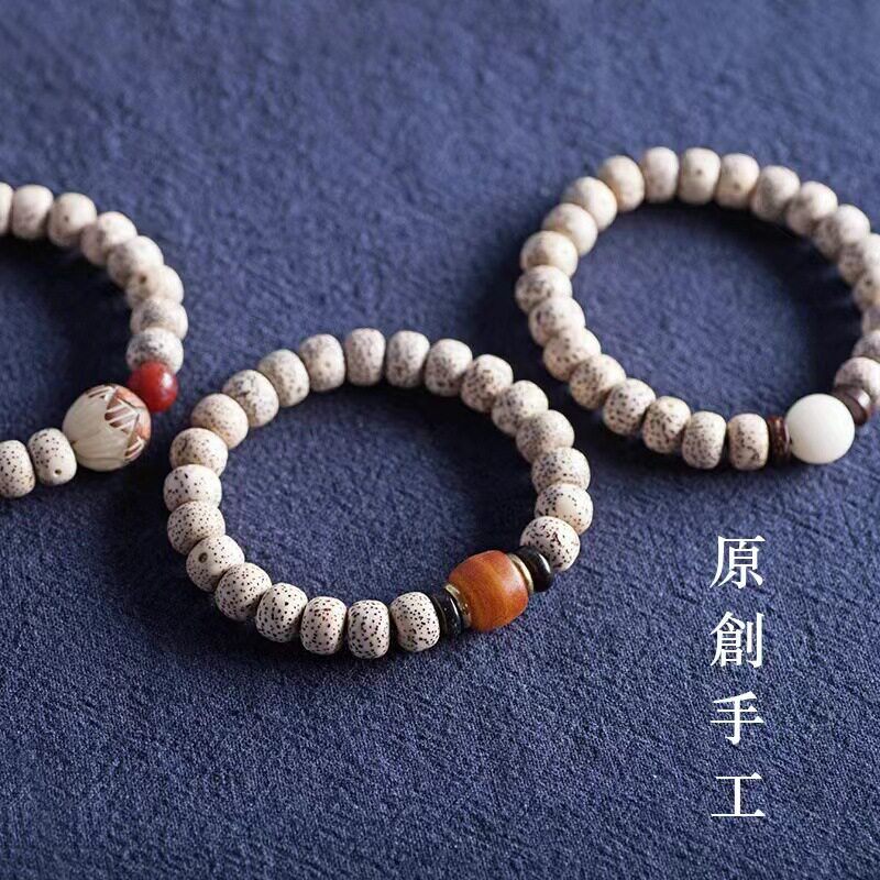 2026星月菩提子圈手串学生正月密新月菩提子女简约佛珠情侣手链