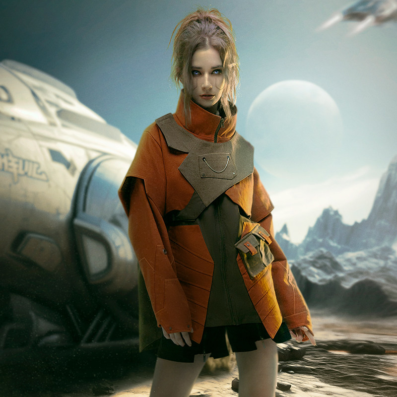 不作恶「远地先遣夹克」赛博朋克多口袋探险夹克,男装,夹克,淘宝优惠券,粉丝福利购,淘宝优惠卷