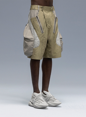 XIPHEVIL「星弧茧袋短裤」赛博朋克街头休闲宽松多袋机能速干短裤