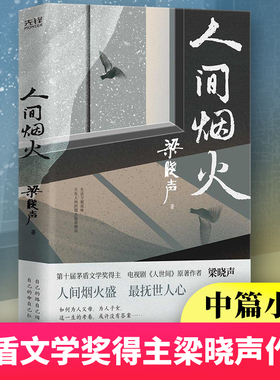 现货】人间烟火 第十届茅盾文学奖得主 电视剧《人世间》原著作者梁晓声作品父亲母亲年轮今夜有暴风雪返城年代雪城毕业生回家