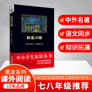 黑皮经典 中小学阅读 书 阅读理解 素质教育推荐 著作 群星闪耀 受益一生 语文同步配套