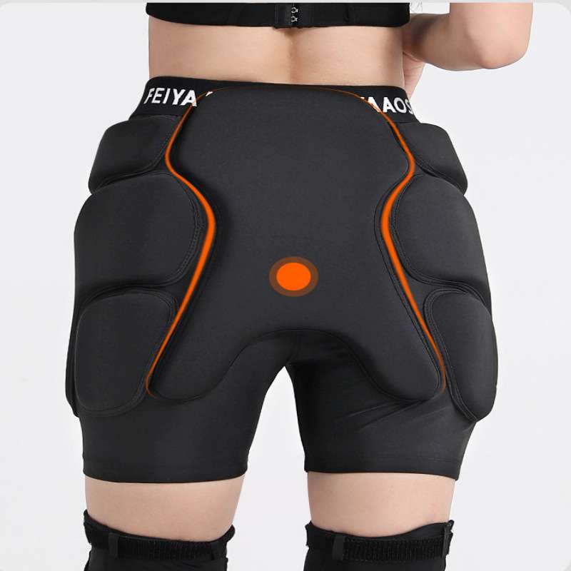 滑雪护具加厚单双板内穿护臀护膝护肘防摔屁垫护尾椎骨防护垫装备