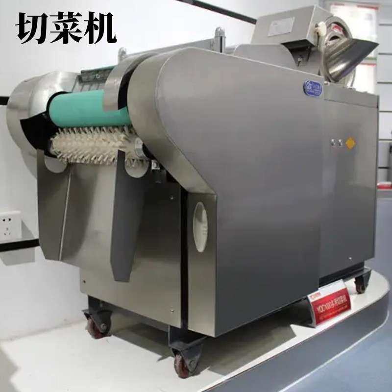 土豆切丝切片机电动不锈钢多功能切丝机切辣椒段食堂切菜机商用