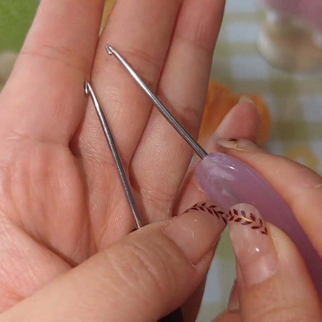 双头钩针毛线针勾针织毛衣针编织 16 厘米棒针围巾手工编织工具