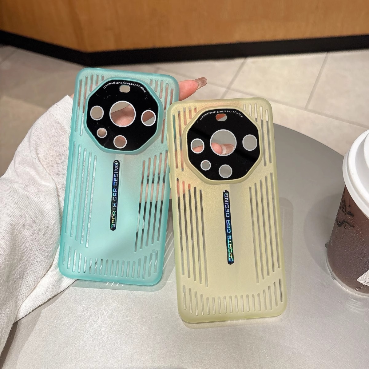 冰感散热壳适用华为Mate60手机壳清爽Mate60Pro+新款保护套带镜头膜全包防摔夏日透气不发烫潮男士女网红同款