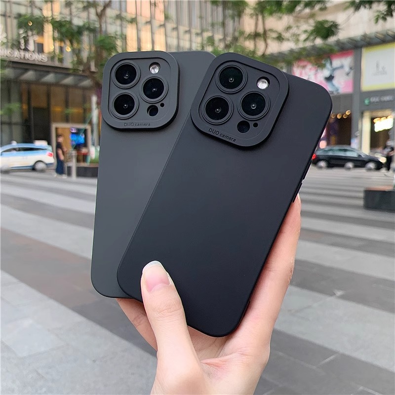高级液态硅胶适用苹果16手机壳iPhone16promax黑灰色16pro新款磨砂15promax全包镜头防摔14软壳13保护套1211x
