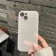 冰雾磨砂透明简约适用苹果15promax手机壳iphone14硅胶软壳13全包防摔12防指纹11直角边保护壳XR男女mini新款