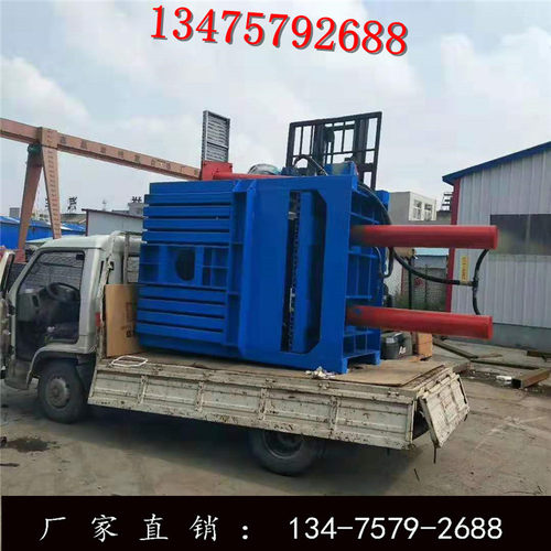 液压打包机 立式全自动小型液压机废纸废铁压包机秸秆金属 压块机