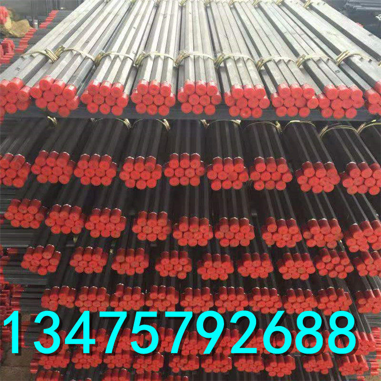 矿用B19钻杆连接套彩色优质B19钻杆锚杆连接套连接器B19钻杆接头