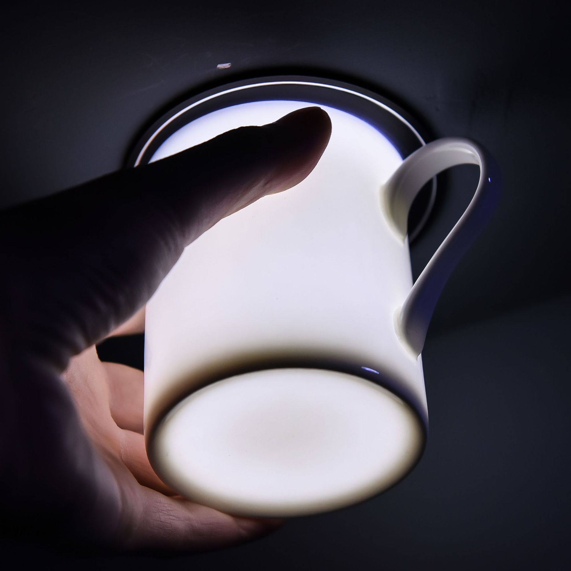 创意陶瓷马克杯家用办公室茶水杯图案广告礼品纯白骨瓷杯