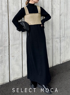 SELECTMOCA bySON博主联名款日系时尚廓形显瘦修身连衣裙30001371