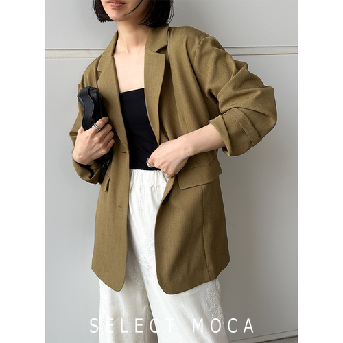 SELECT MOCA by SON简约剪裁西装外套夹克休闲女日本直邮30001483
