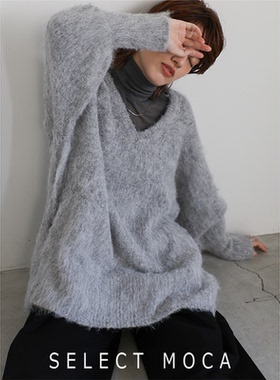 SELECTMOCA 2way两穿设计日系时尚百搭长袖针织日本直邮20001222