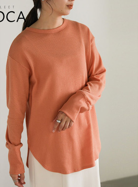 SELECT MOCA新款圆领打底卫衣舒适百搭日系时尚日本直邮10009999