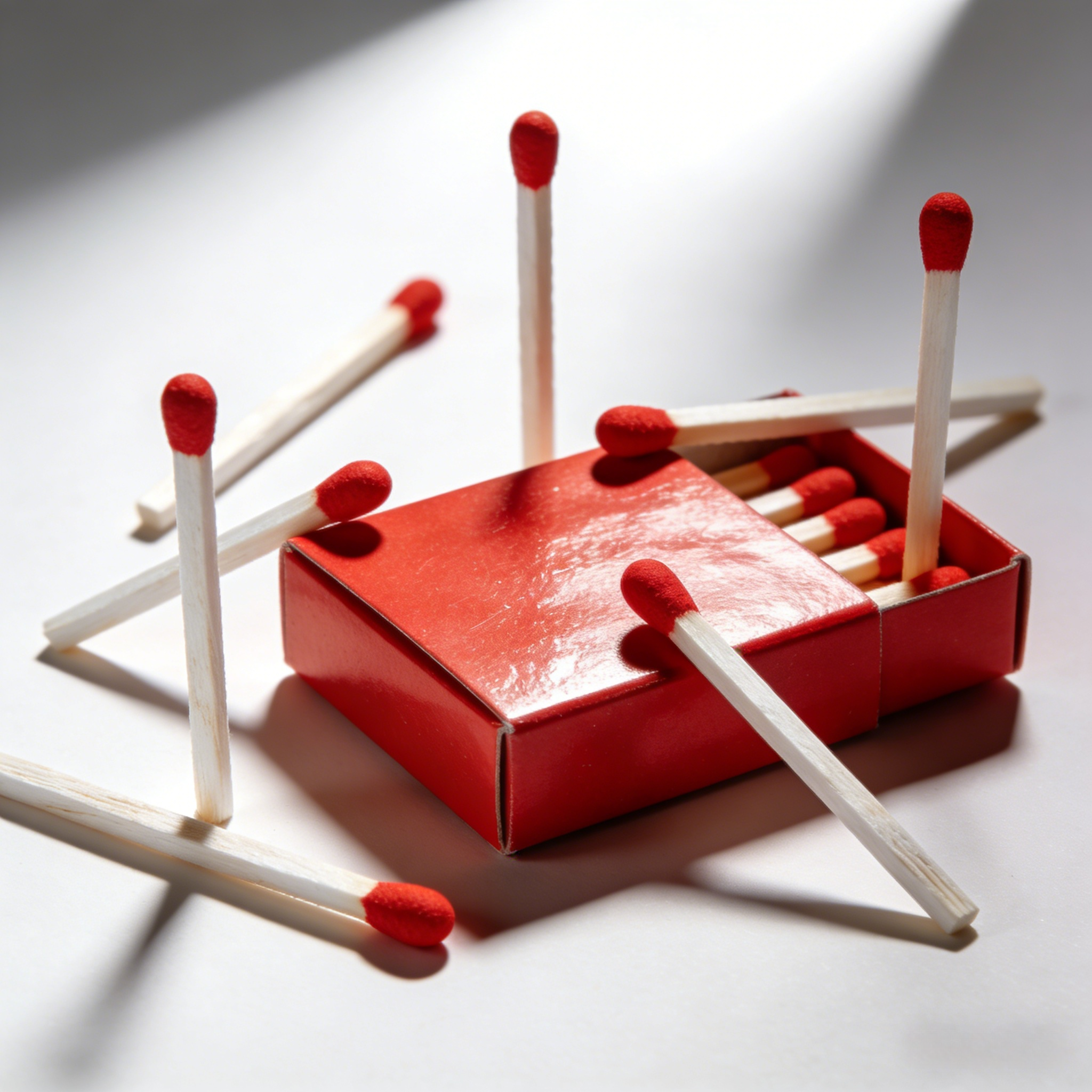 红盒红头火柴喜庆长杆安全结婚乔迁点炮专用中式吉利氛围感道具