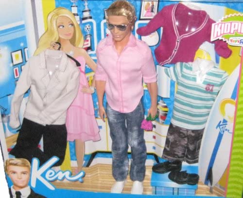barbie kidpicks gift set - ken doll and clothing / fashions