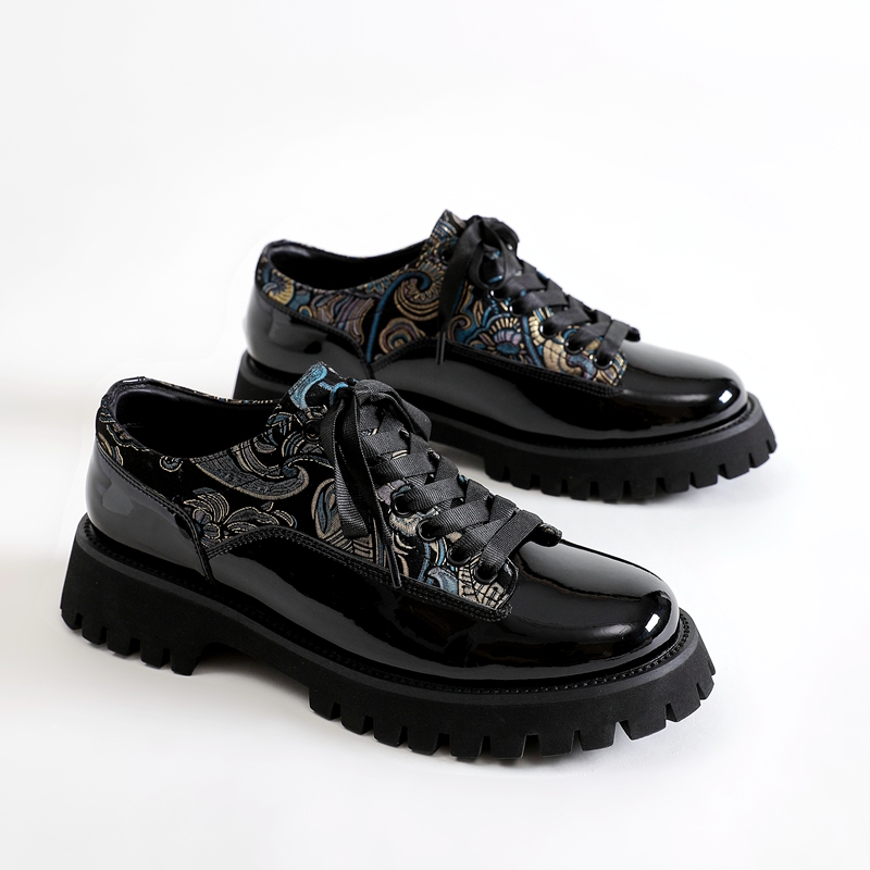 休闲皮鞋青春潮流德比鞋