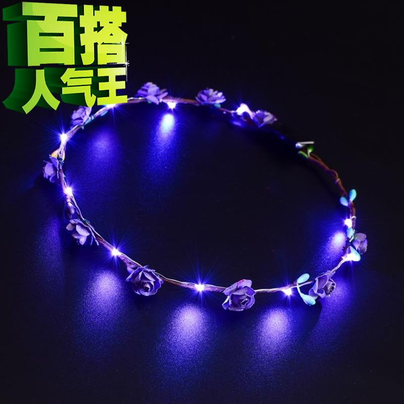 led灯发光花环旅游景点海边热卖发光头??。饰地摊发光儿童头箍在类目 玩具/童车/益智/积木/模型, 电子/发光/充气/整蛊玩具, 发光玩具中 - 来自Buy2taobao.com提供专业的淘宝代购服务