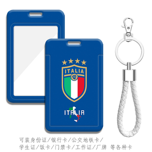 门将布冯挂件 带挂绳皮尔洛卡套 基耶萨14号学生接送卡包扣皮耶罗