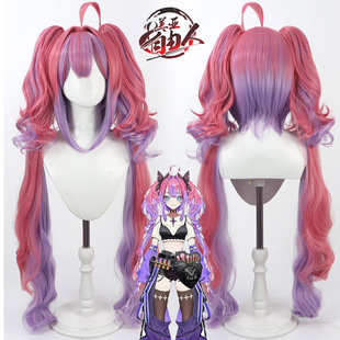 美亚自由人 虚拟主播hololive 绮绮罗罗薇薇cos假发Kikirara Vivi