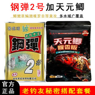 天元鲫腥香板加钢蛋2号 邓刚同款秋冬野钓大版鲫鲤鱼一包搞定饵料