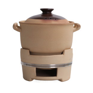 木炭炉子小火锅煲汤港式打边炉沙锅陶土家用老式土砂锅碳炉泥炉子