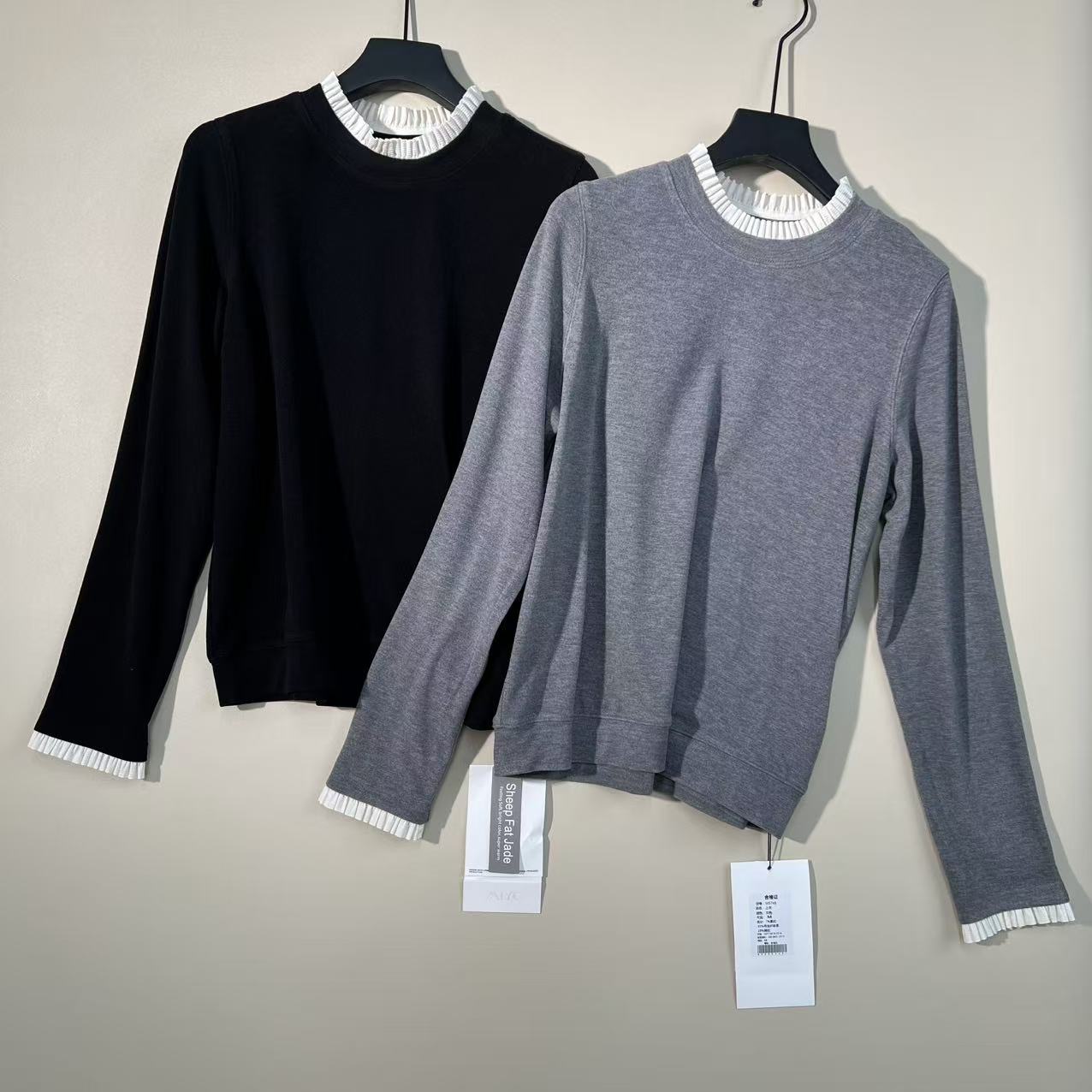 老板娘美林丨更精致的小法式丨可机洗无静电 长56.5  WS748