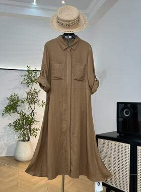 美林丨夏季老钱裙丨套洗衣袋真丝档机洗  长111  连衣裙WQ789