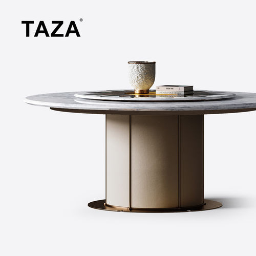 TAZA金葵花圆餐桌别墅大宅