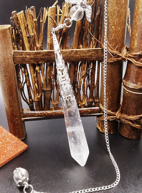 天使之翼紫水晶粉水晶小众项链