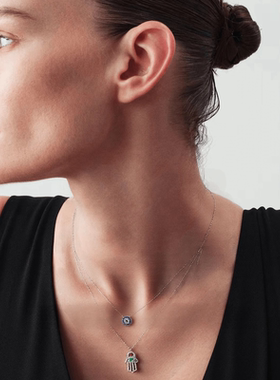 设计感小众轻奢项链臻致925银