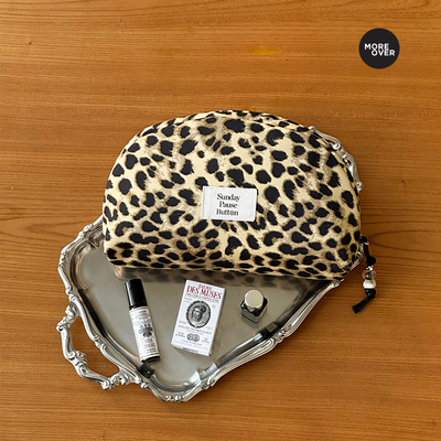 Moreover黛西贝壳化妆包女便携ins小众旅行出差护肤品洗漱收纳袋