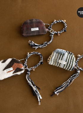 Moreover 费尔岛随身迷你包 零钱包首饰内胆包化妆品包挂小样包