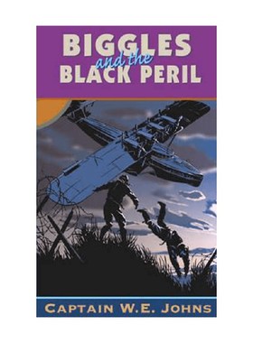 英文原版 Biggles and the Black Peril Biggles 和黑色危险