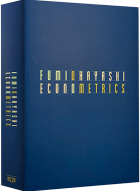 【正版书籍】英文原版 计量经济学 Econometrics 林文夫 Fumio Hayashi