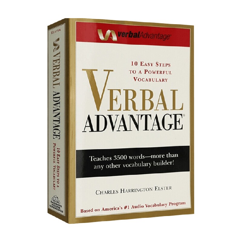 【正版书籍】英文原版 VERBAL ADVANTAGE 语言优势