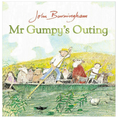 英文原版 Mr Gumpys Outing 和甘伯伯去游河
