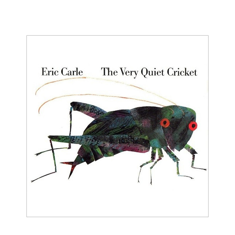 【英文原版 3-6岁】好安静的蟋蟀 The Very Quiet Cricket 艾瑞•卡尔 Eric Carle 低幼启蒙 童书绘本