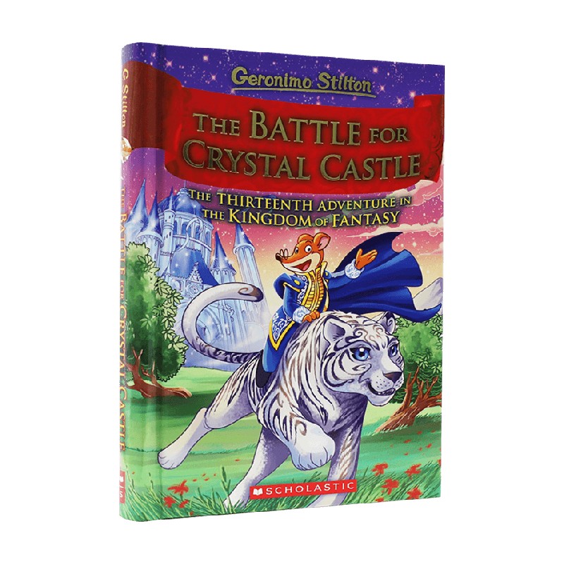 英文原版 THE BATTLE FOR CRYSTAL CA 老鼠记者幻想王国
