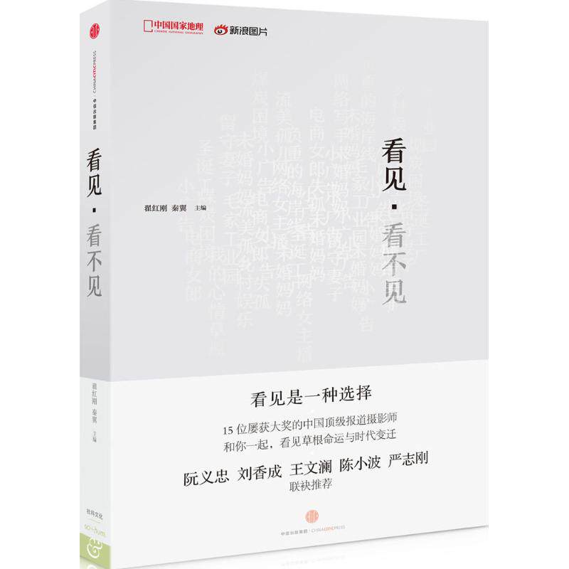 【正版书籍】看见·看不见 翟红刚,秦翼 主编 摄影艺术(新)