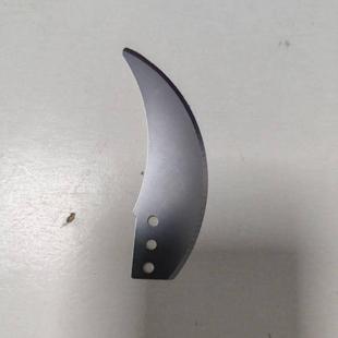 直管切断机原厂配件刀片膨化机直筒切断机专用弯型刀片不锈钢 新款