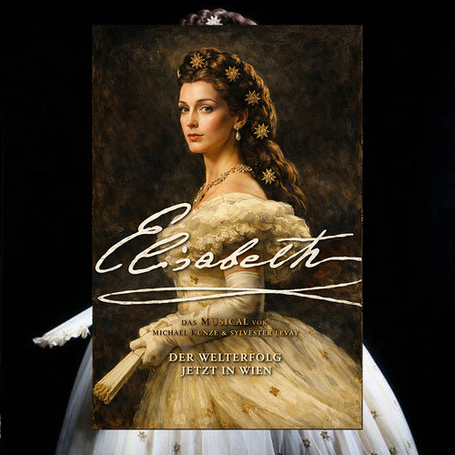 伊丽莎白音乐剧海报 Elisabeth茜茜公主德语歌剧人物装饰画挂画