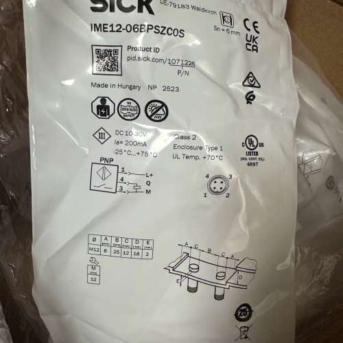 议价接近开关IME12-06BPSZC0S，匈牙议价