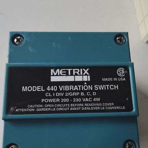 议价METRIX迈确振动开关440议价